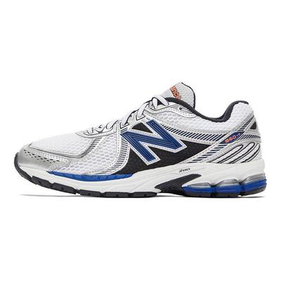 860v2 OG White Silver Blue Unisex Sneakers Metallic-Silver ML860XB