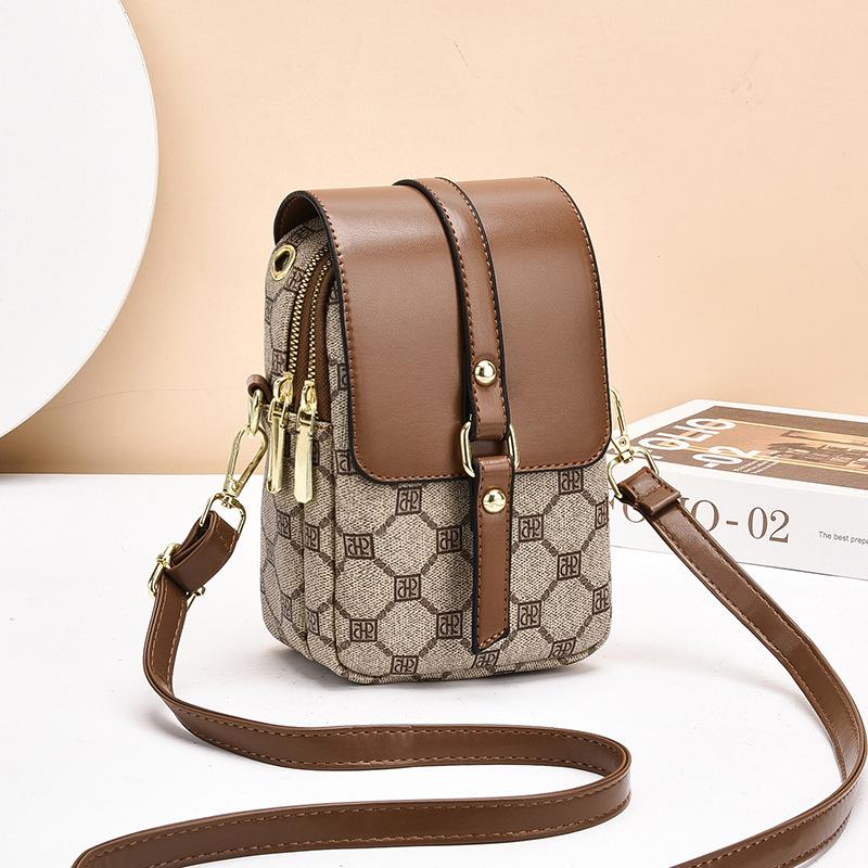 Bag Women's Bag 2025 New Fashion Mini Mobile Phone Bag Women's Small and Lightweight Crossbody Bag One Shoulder Women's Bag Small Bag