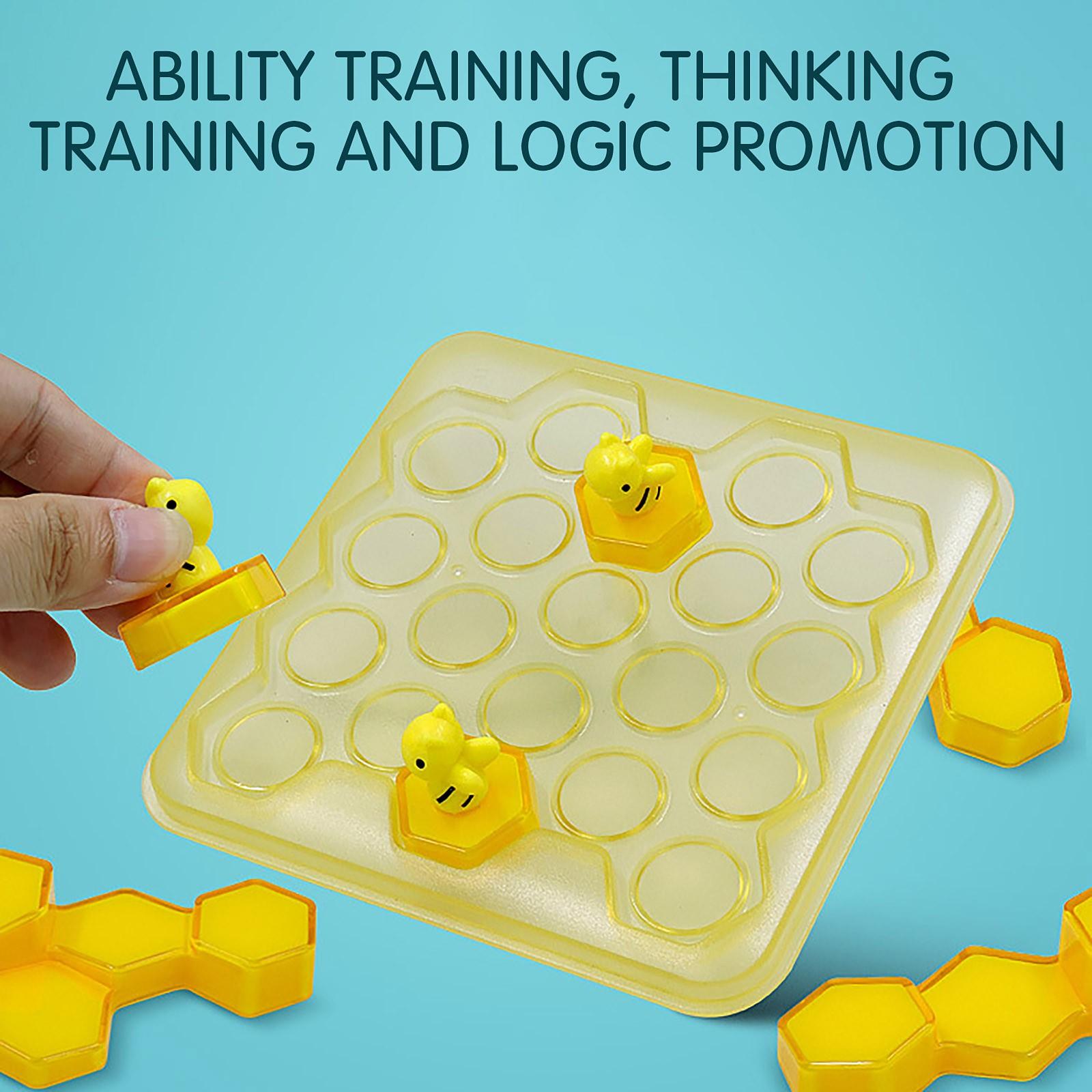 Настольная игра Взаимодействие родителей и детей Раннее образование Сборка «Пчелы» — фото 2