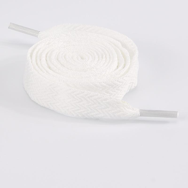 1Pair New 1.5CM Wide Wave Fat Shoelaces Women Men Casual Flat Shoe Laces Replacement Sneaker Lace Shoe Stings Shoelace