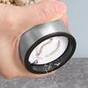 1pc Pepper Grinder Stainless Steel Acrylic Spice Bottle Salt Pepper Mill Manual Spice Grinder Mill Household Kitchen Gadgets