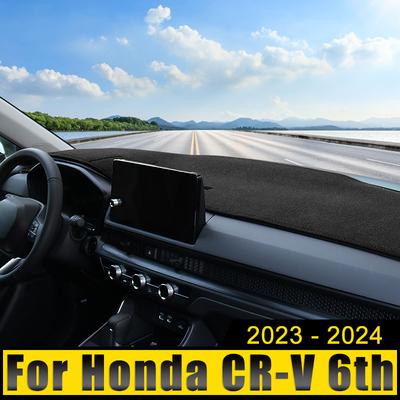 Для Honda CR-V CRV CR V 2023 2024 Кришка приладової панелі автомобіля Уникайте світлових панелей Сонцезахисний козырек Чохол Анти-УФ килими Нековзкі килимки Аксесуари