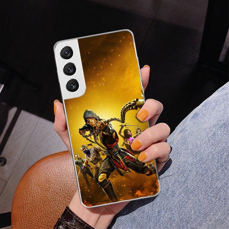 Mortal Kombat Phone Case For Samsung Galaxy S24 S25 Edge S26 Ultra S23 S22 S21 Plus S20 FE + Personalized Print Cover Galaxy S24
