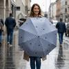 Sun Protection Folding Umbrella Windproof Hand Operated Parasol Dual-purpose Sunshade  Sunny Days