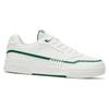 Anta Slip-Resistant Cushioning Abrasion-Resistant Low-Top Skateboard Shoes Men's Ivory White Turquoise Sneakers