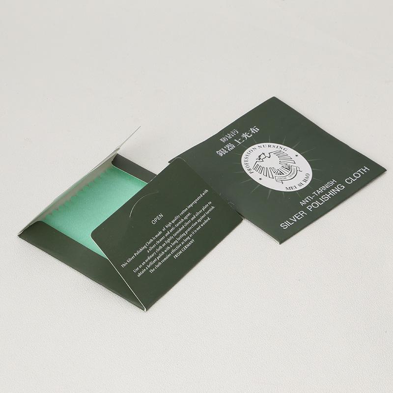 Серветка для полірування срібла стерлінгового з антиоксидантним просоченням для догляду
