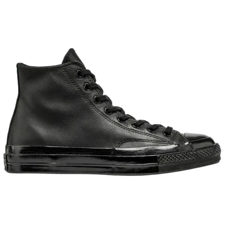 Converse Chuck 70 Mono Leather Black Men Sneakers Metallic-Black 155454C