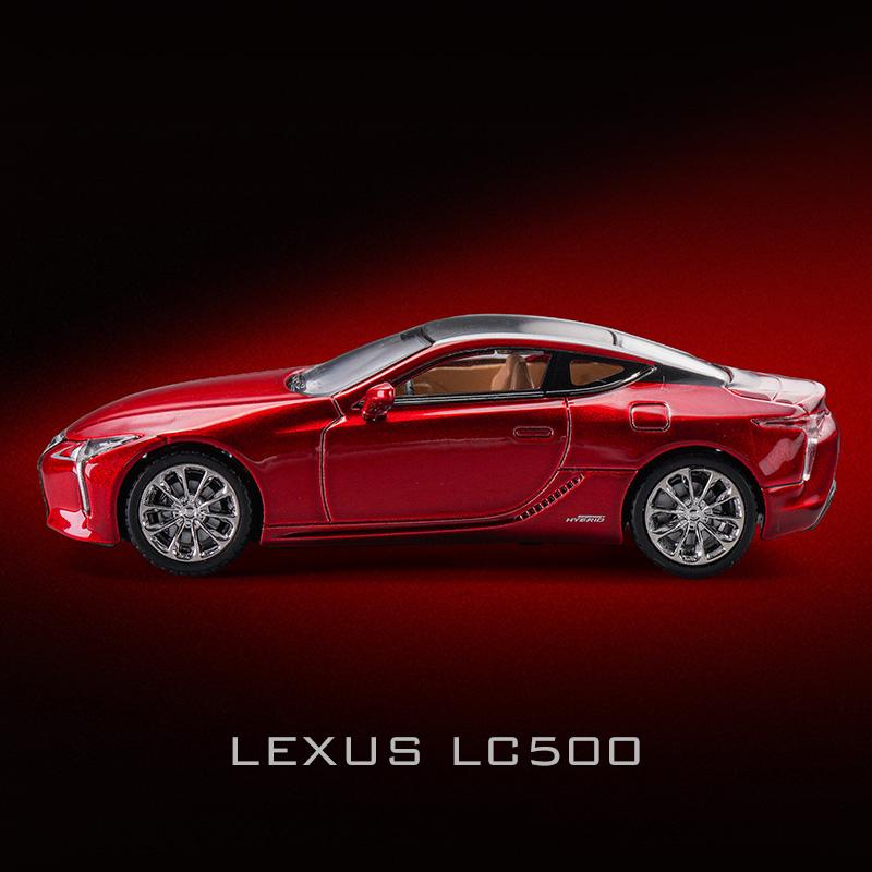 1/64 Lexus LC500 Super Sport Toy Car Miniature Model 1:64 ENCHERY Diecast Metal Vehicle Display Collection Free Wheels Gift Boys