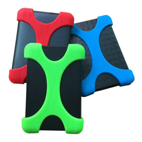 Universal 2.5 Inch Shockproof HDD Enclosure Mobile Hard Disk Silicone Case Cover Protector