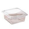 Shise Life Square Transparent Cake Packaging Boxes (100-Pack)