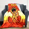 Customiz Name Personality Smiling Critters Blanket Soft &Warm Sofa Office Bed Travel Lunch Break Blanket, Gift Suitable All Seasons