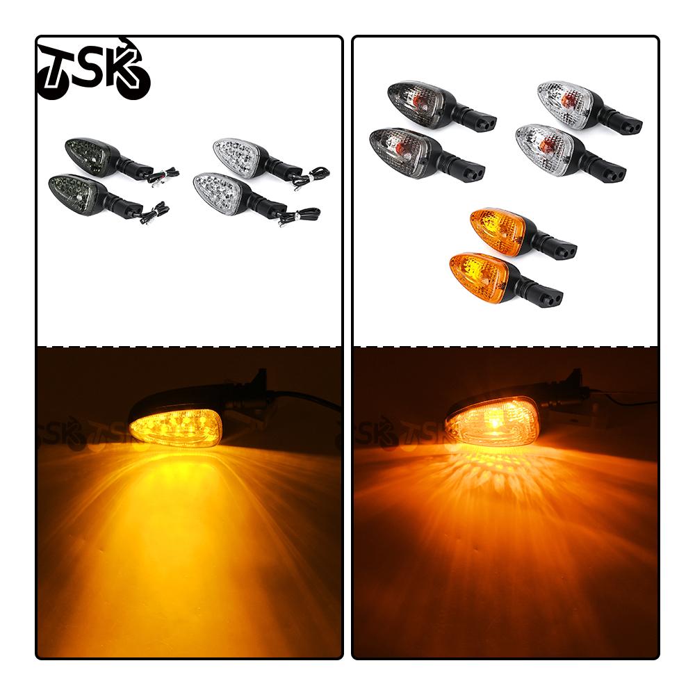 High quality Motorcycle Clear Turn Signal Indicator Light Lamp Fit For BMW F650GS F800ST K1300S R1200R G450X R1200GS K1200R