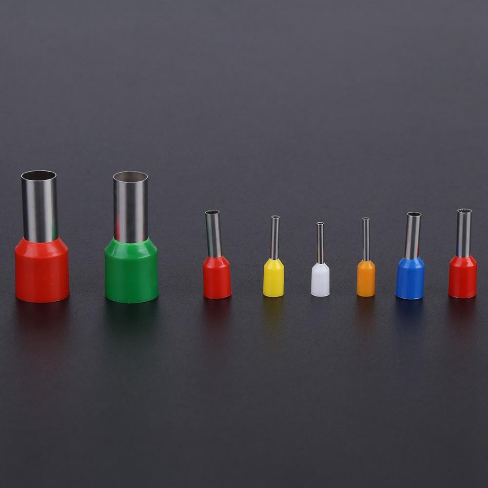 2120pcs Wire Copper Crimp Connector Insulated End Terminal 22AWG-5AWG Terminal Connector