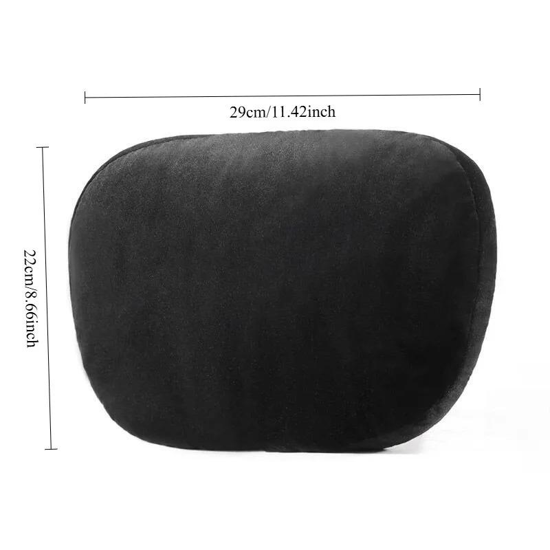 Car Headrest Neck Support Seat Soft Universal Adjustable Design S Class Soft Universal Adjustable Car Neck Pillow Waist Pillow