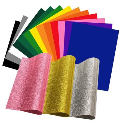 Värmeöverföring Gummitryck 16 Set Transferark för och Tunna x Ark, Stryk-på Ark, Färger, 30, PU/PVC T-shirts, Tyg, Kläder, Textilier,