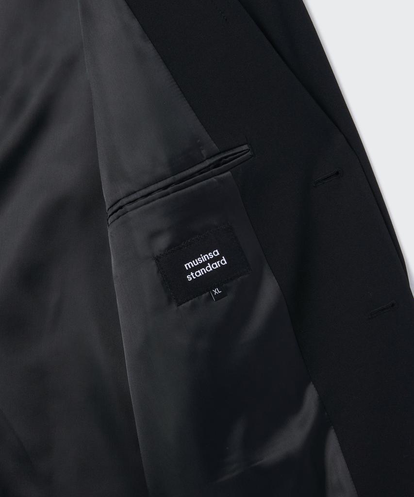 Musinsa Standard Oversized 3-Button Blazer [Black]