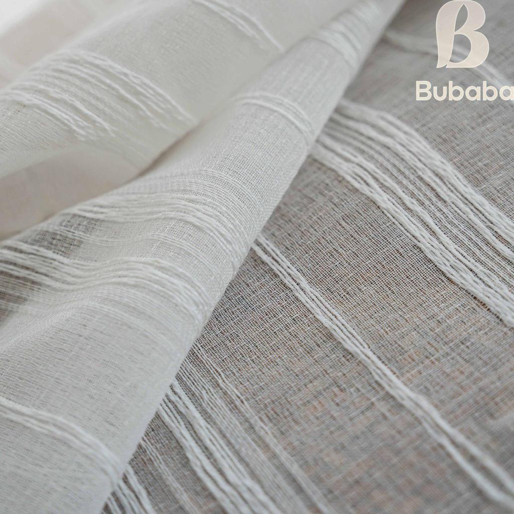 Flying Cat American Bamboo Joint Yarn Light-Transmitting Curtains for Bedroom, Kitchen, Living Room, Balcony, and Partition