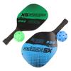 Set de Pickleball Profesional para 2 Jugadores Paletas de Madera Raquetas de Pickleball 4 Pelotas Raquetas de Pickleball Sets de Pelotas Bolsa Portátil