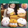 Cute Cartoon Birthday Cake Plush Pillow Strawberry Cookie Ice Cream Doll Decoration Birthday Gift 25cm 0.18kg