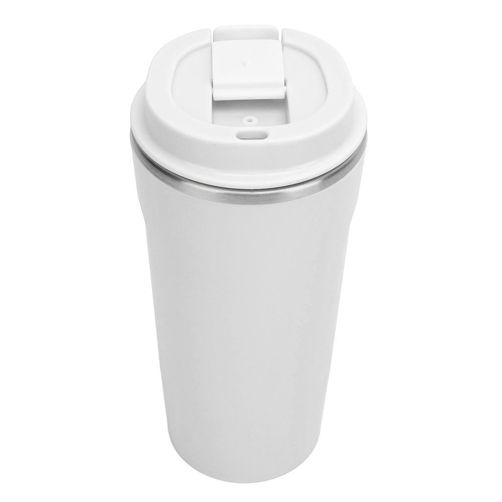 Självrörande kaffemugg USB-uppladdningsbar rostfri stål auto självblandande kopp med lock för kontor