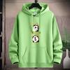 Cute Dog Pattern Mens Hooded Hoodie Sportshirt Plus Size Boys Pullovers M-5XL