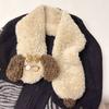 Dog Glasses Puppy Scarf Knitted Winter Cashmere Scarves Cute Plush Scarf  Autumn Winter
