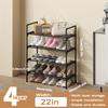 1 Multi-layer Stackable Shoe Rack - Large Capacity Storage, Easy To Install and Remove, Space Saving Design, Durable, Sturdy, Multifunctional