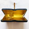 Coffee/Red Crystal Large Evening Clutches Diamond Wedding Purses Rhinestone Party Handbags Silver Bridal Dinner Clutch Bag