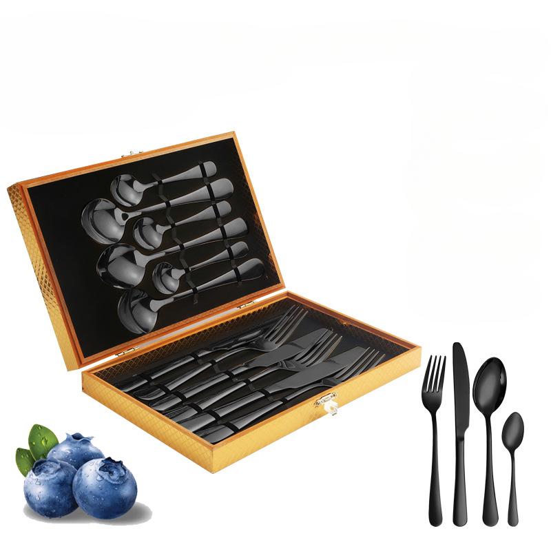 12 Pcs Stainless Steel Knife Forks Spoons Cutlery Set Kitchen Silverware Household Cutlery Set Tableware Sets Dinnerware Set
