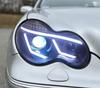 2000-2006 Mercedes-Benz C-Class W203 C200K LED Projector Headlights with DRL & Turn Signals