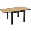 Garden Table Outdoor Table, Weather-Resistant, 162 X 80 X 75 Cm, Yellow