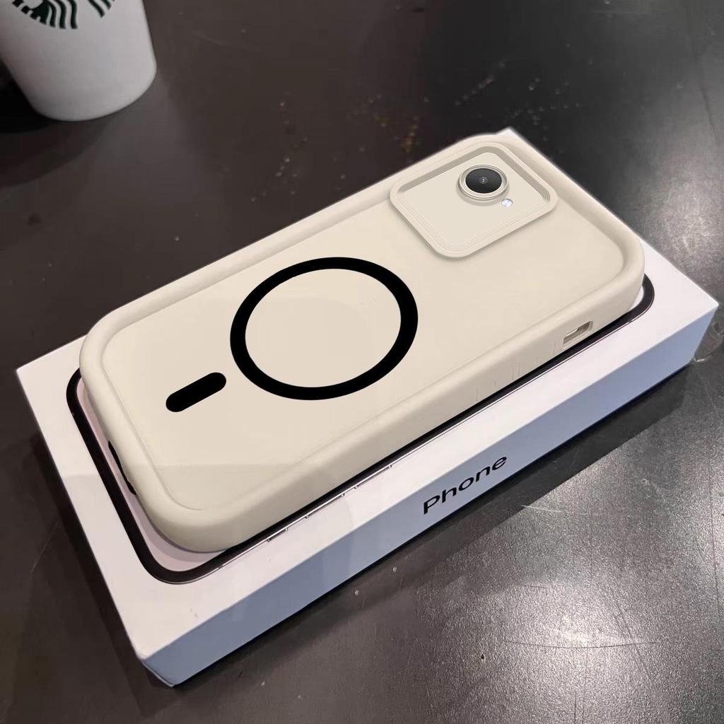 Casing for realme C30s C30 Narzo 50i Prime Sleek Magnetic Silicone Case Shockproof Wireless Charging Cover