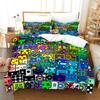 Hip Hop Style Bedroom Geometric Angry Dash Duvet Cover Set Single Double Queen King Size Bedding Set Housse De Couette Douze