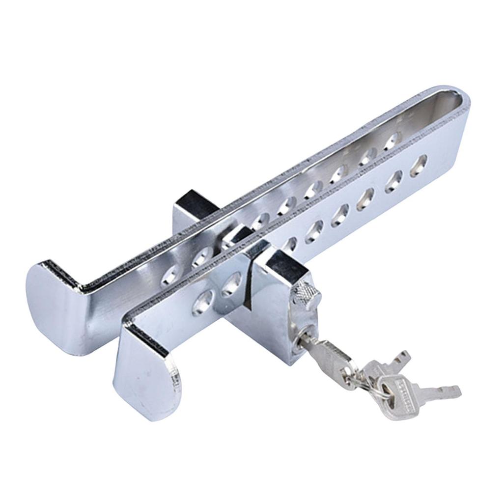 Generic Car Brake Pedal Lock Sturdy Professional Multifunctional with 3 Keys