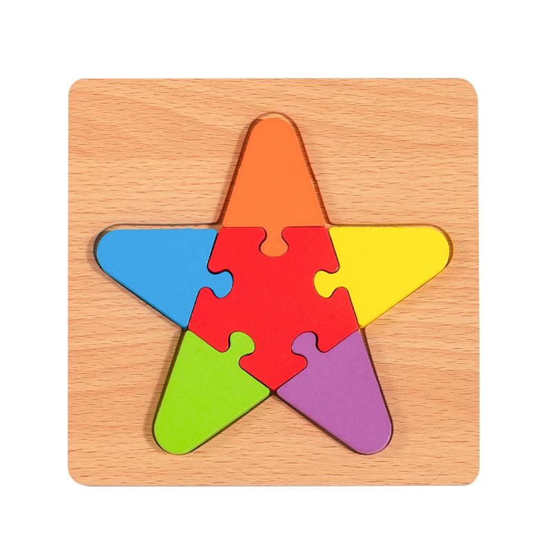 

Высококачественные деревянные геометрические фигуры Раннее познание Пазлы Доска Математическая игра Монтессори Обучение для малышей Обучающие для детей Игрушки