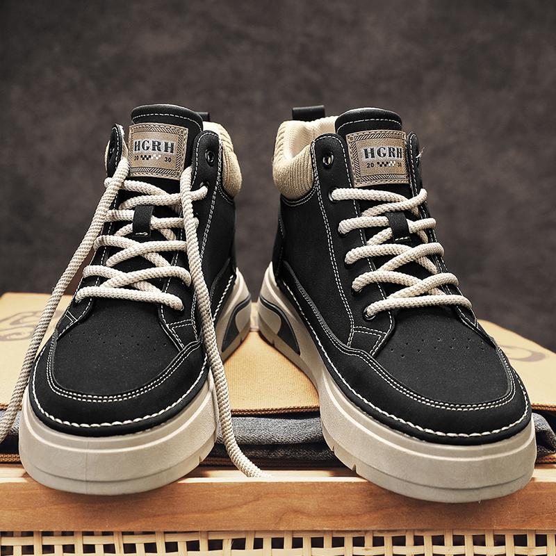 Neue Herren-Skateboardschuhe im klassischen Stil mit niedriger Spitze und dicker Sohle, bequeme Basketball-Sneakers mit weicher Sohle