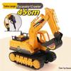 Large Children's Inertia Excavator Toy - Engineering Vehicle Model for Kids