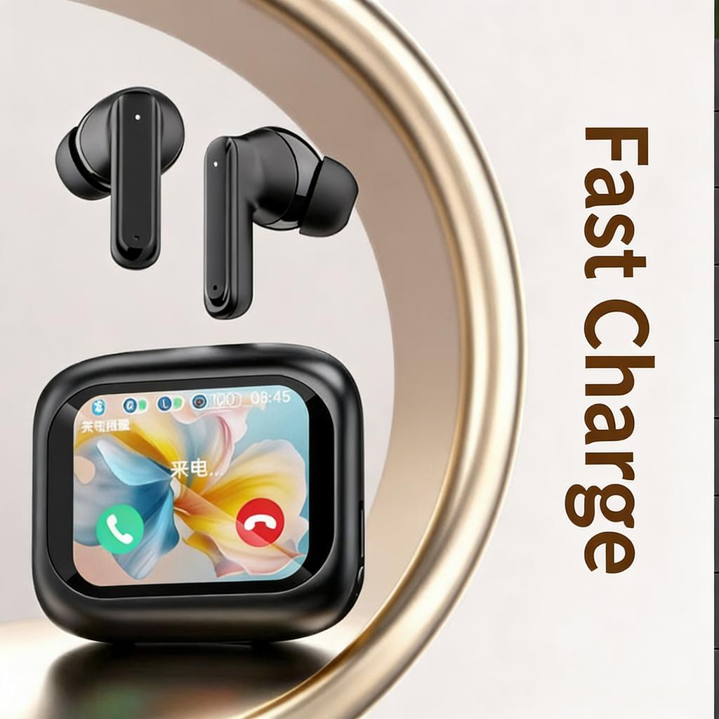 Wireless Earbuds with Noise Cancelling, Waterproof for Sports, Long Playtime.