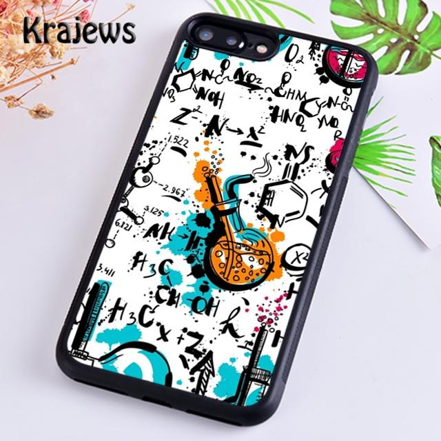 Krajews Chemistry Elements Phone Case Cover For iPhone 17 Air 16 15 14 Plus 11 12 13 Pro Max Coque Shell Fundas