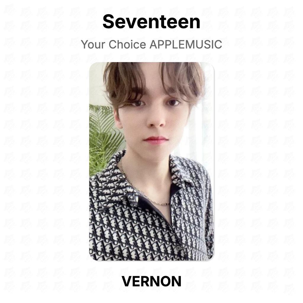 Seventeen Your Choice APPLEMUSIC Official Photocard