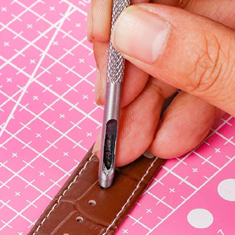 9Pcs Snap Button Fastener Setter Tool Leather Punching Tool with Base, Easy to use Snap Fastener Fixing Installing Tool