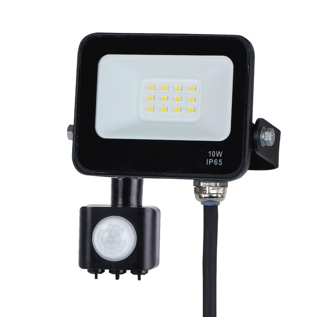 Naświetlacz Led 10W 4000K Pir