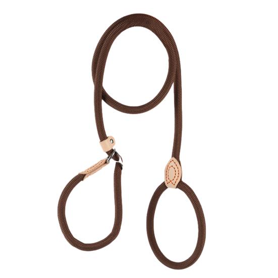 Slip Lead Dog Leash No Pull Heavy Duty Leash for Small Medium Large Dogs Strong Training Rope with Adjustable Stopper for Walking Hiking