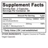 Capsule di Vitamina D3 + K2, con Olio di Cocco Biologico, - Supporto per la Salute delle Ossa, Supporto al Sistema Immunitario, Supporto alla Salute Cardiovascolare