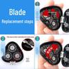 Compatible Head Cover for FS373/339/372 Men's 3-Head Electric Razor