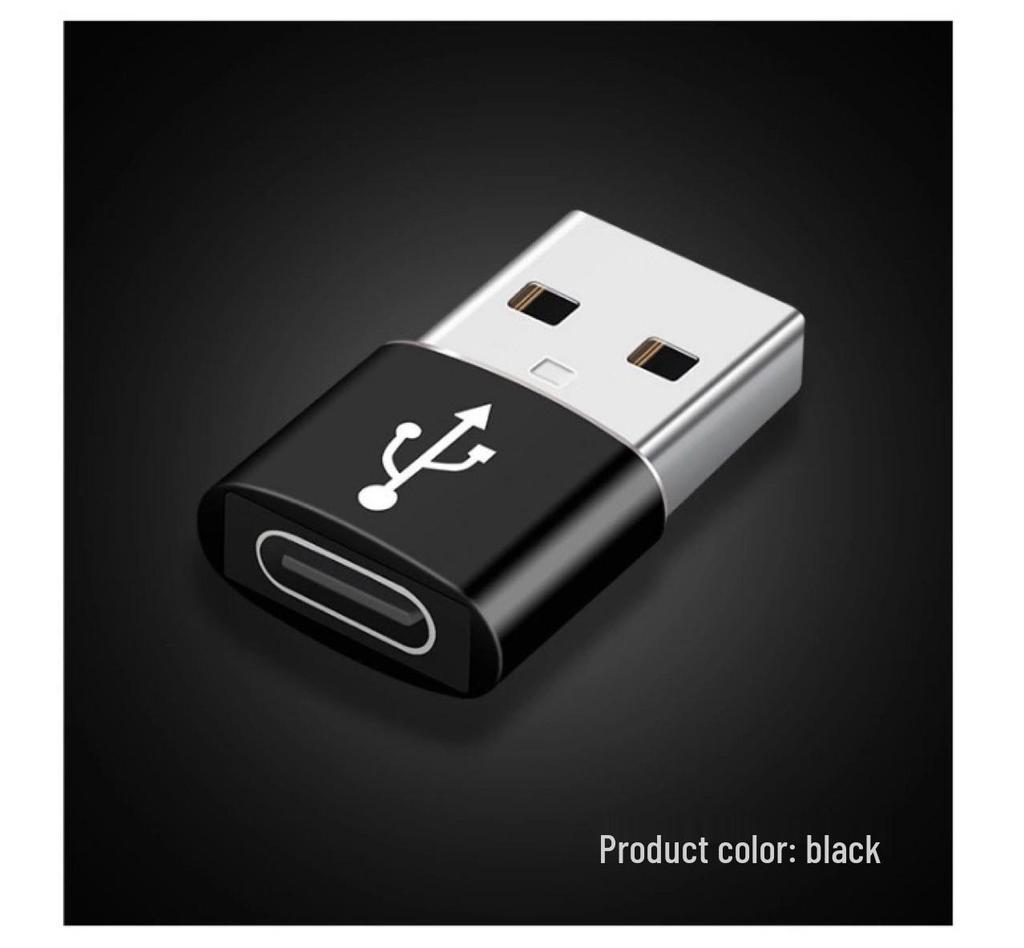 USB To Type-C Adapter & Quick Charge Data Cable for Headphones & Car Chargers