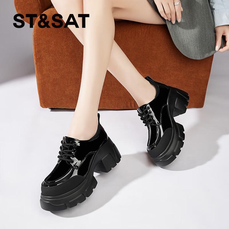 SATURDAY Women s Block Heel Lace-Up Pumps EU 36