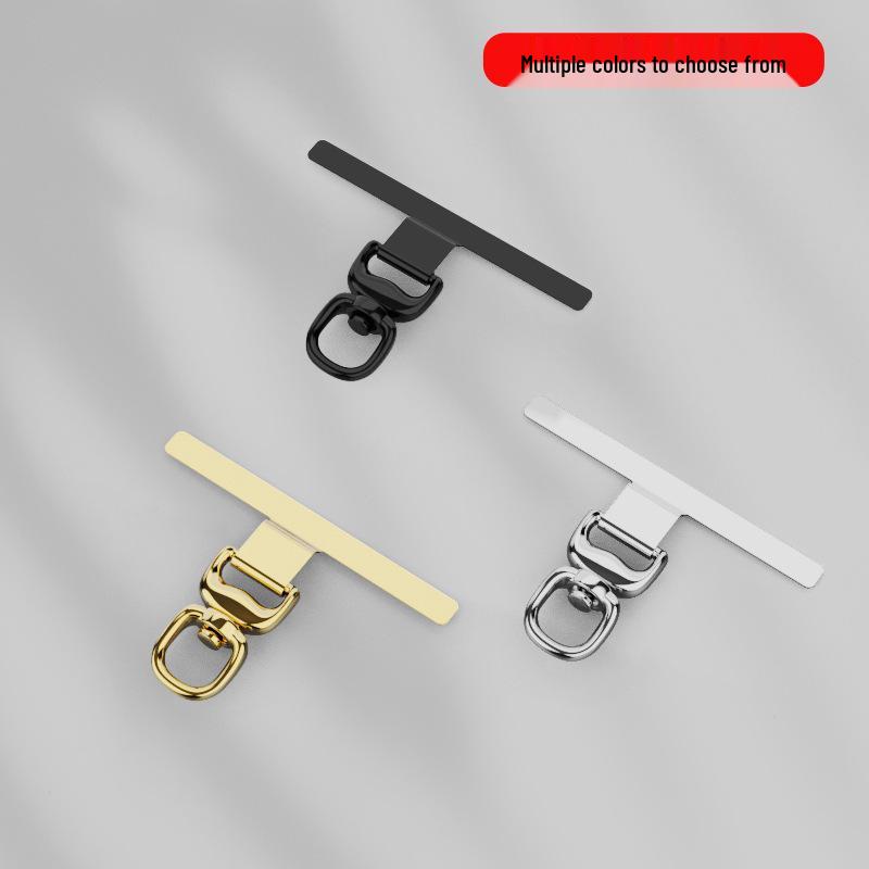 Ultra-Thin Mobile Lanyard Clip Case: Stainless Steel Connector with Buckle