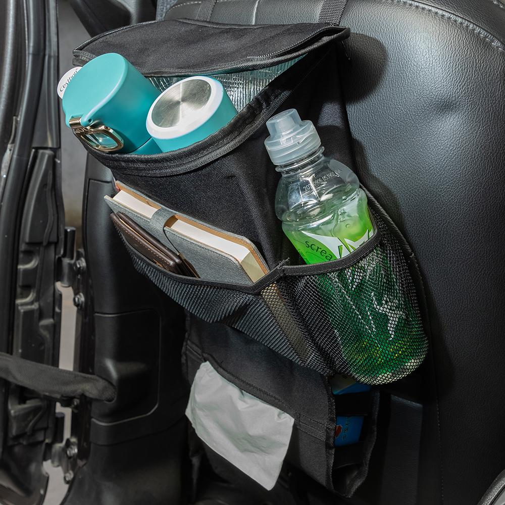 Car Seat Back Multifunctional Storage Bag Holding Temperature Organizer Maintain Warm or Cool Stowing Tidying Car Accessories
