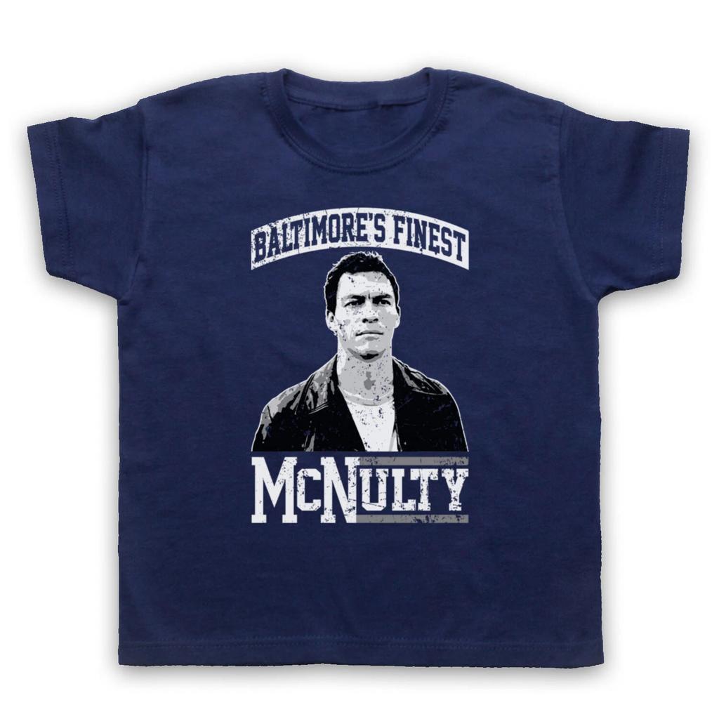 THE WIRE McNULTY BALTIMORE FINEST UNOFFICIAL CULT TV KIDS CHILDS T-shirt